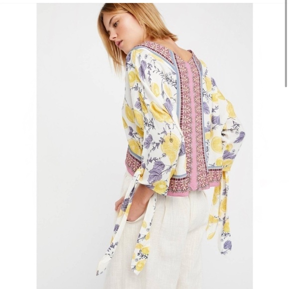 Free People Freshly Squeezed Shirt size Small - Picture 11 of 12